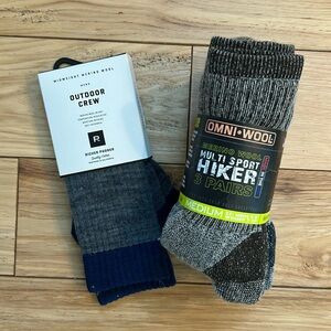 NEW 2 packs of Merino Wool socks